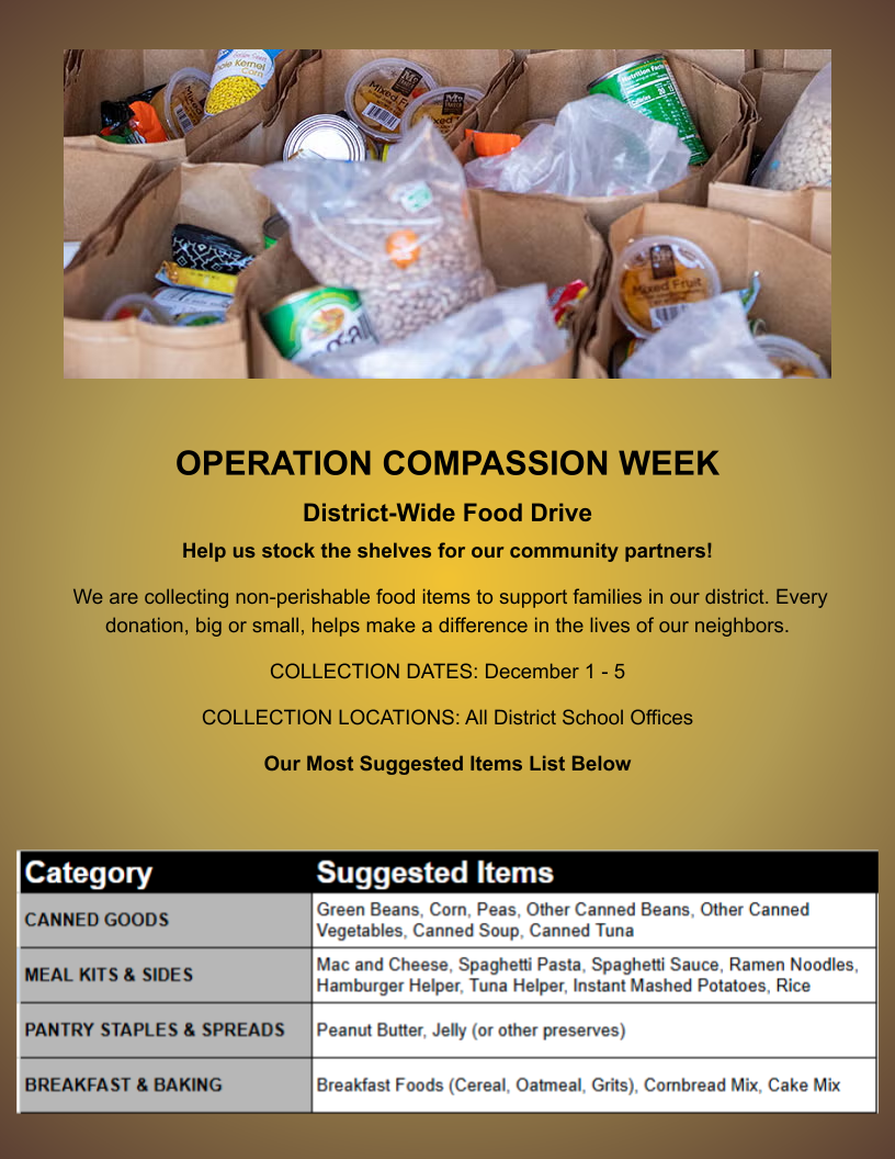 Operation Compassion Flyer